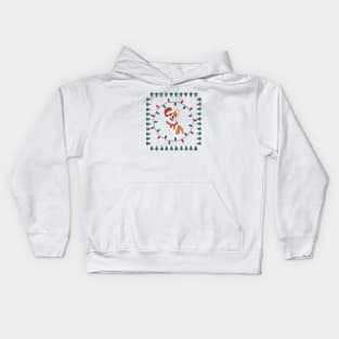 Westie Christmas Tree Dog Kids Hoodie